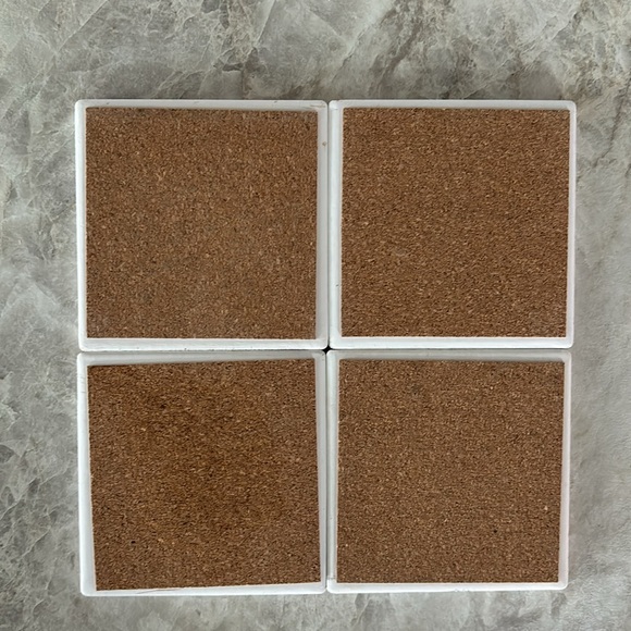 Wine Coasters Set of 4 - Picture 4 of 4